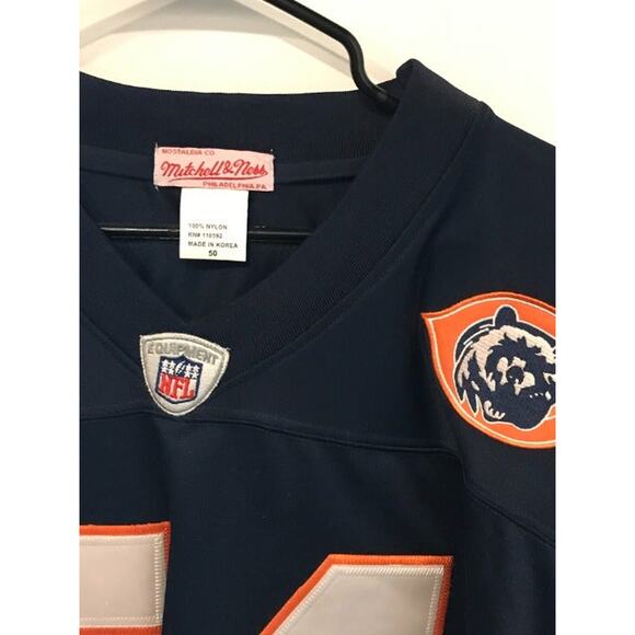 B Urlacher Chicago Bears Mitchell & Ness Mens 50 - Picture 3 of 5